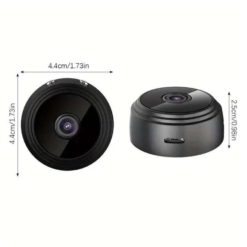 1+1 GRATIS! Mini Camera de Supraveghere, Functie Audio/Video, Night Vision, Wifi, Full HD 1080p, Negru