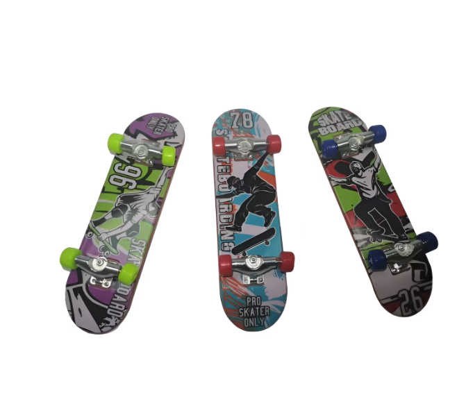 Set 3 Mini Skateboard de ghidat cu degetele pentru copii