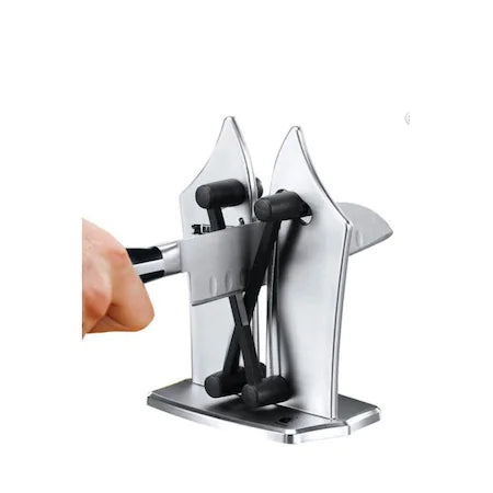 Dispozitiv manual pentru ascultit cutite, ascutire rapida, practic si usor de folosit,gri, doty