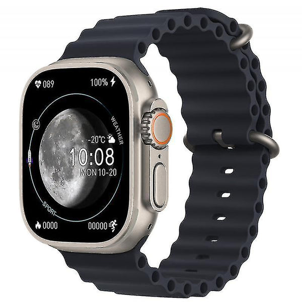 Ceas smartwatch , model HK8 Ultra Pro Max Titanium Case, Amoled, 2.12 inch, E-wallet, Apel vocal Bluetooth, Notificari Apeluri/Sms/Social Media, Monitorizare activitati fizice, somn, ritm cardiac, pedometru, player muzica
