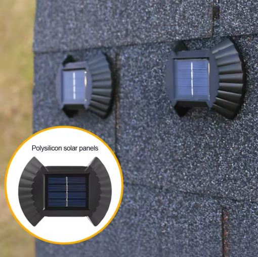 SET LAMPI SOLARE BIDIRECTIONALE SCOICA