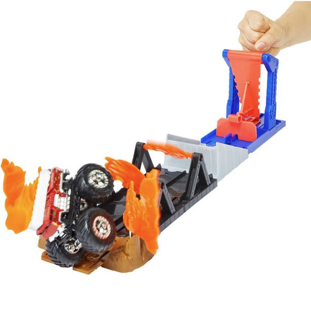 Hot Wheels Monster Trucks Hero Play - Mattel