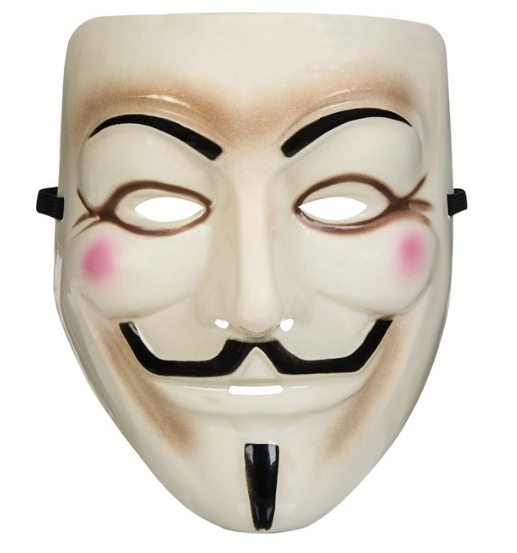Masca deghizare Halloween Anonymous