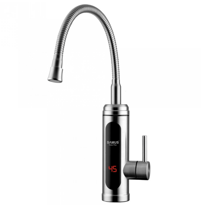 Instant apa calda, electric, tip robinet, Samus Water Flex, pentru chiuveta, 3 kW, 220 - 240 V