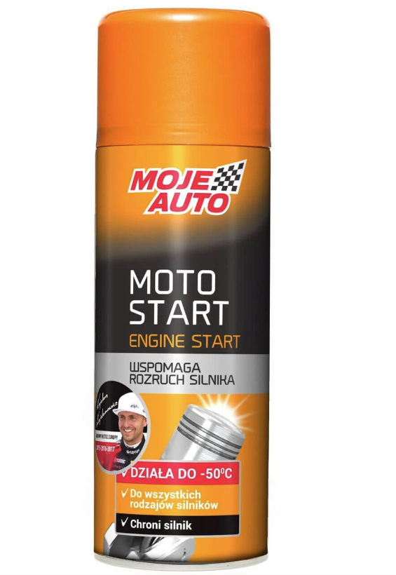 Spray auto, pentru pornire motor, Moje Auto, 400 ml