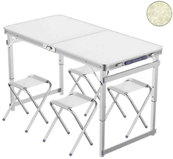 Set masa pliabila de camping cu 4 scaune, gradina, terasa,munte, plaja