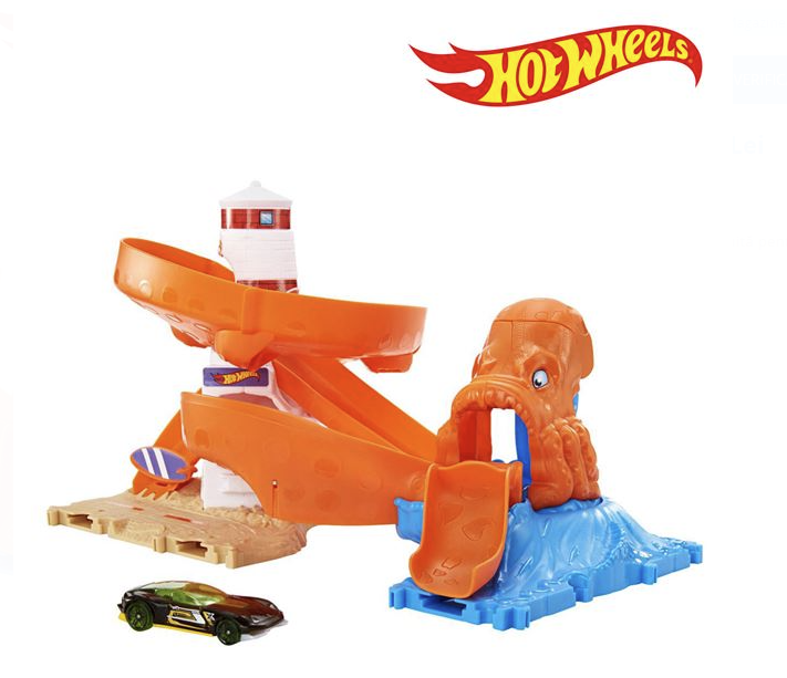 Hot Wheels City Pista cu Monstri - Mattel