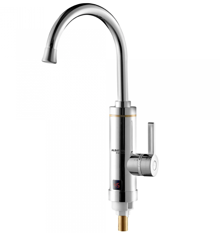 Instant apa calda, electric, tip robinet, Albatros Crystalin, pentru chiuveta, 3 kW, 220 - 240 V