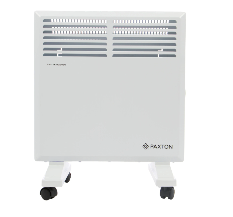 Convector electric Paxton S11-500, 2 trepte, 500 W, termostat supraincalzire