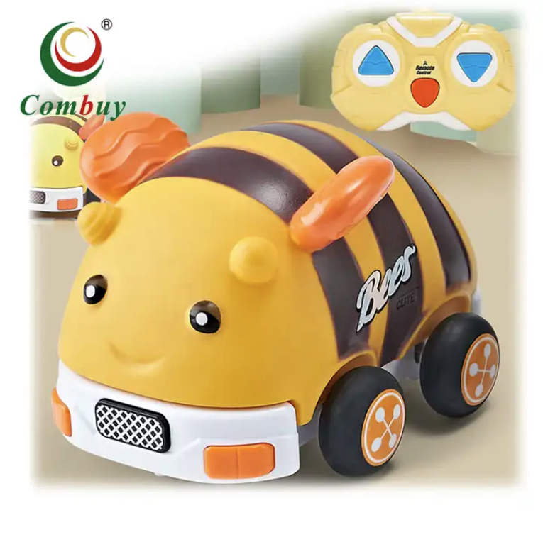 Mașină RC 2.4G pentru copii, albinuta cartoon