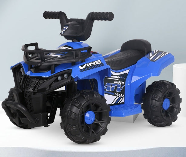 Vehicul Electric ATV, Quad pentru Copii, Homcom, Baterie Reincarcabila 6V, 2-6 Ani