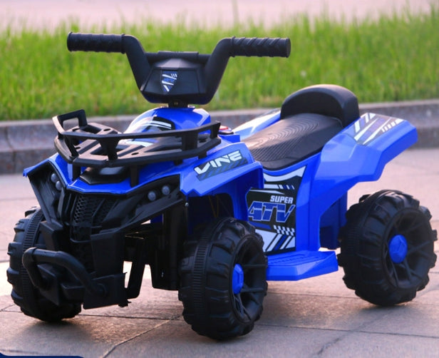 Vehicul Electric ATV, Quad pentru Copii, Homcom, Baterie Reincarcabila 6V, 2-6 Ani
