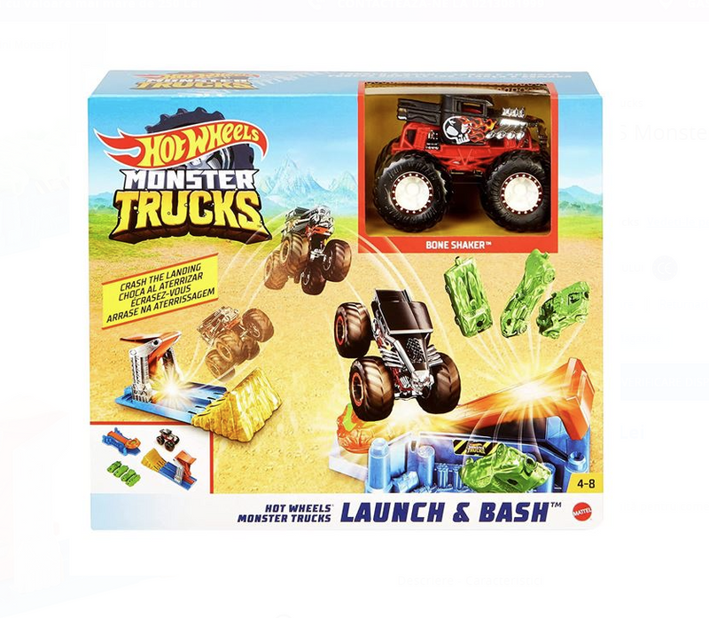 HOT WHEELS Monster Trucks Lansator - Mattel