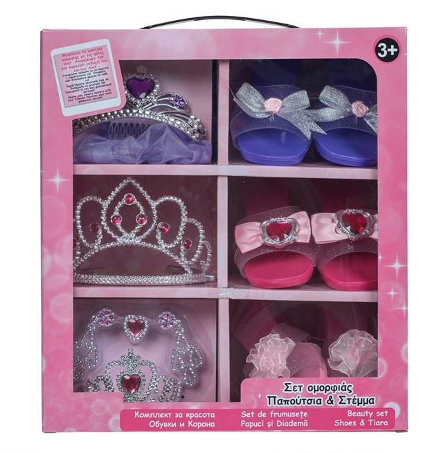 Set de Infrumusetare Tiara & Pantofi 3 Modele