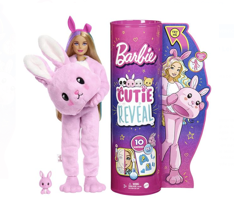 Papusa Barbie Cutie Reveal Bunny