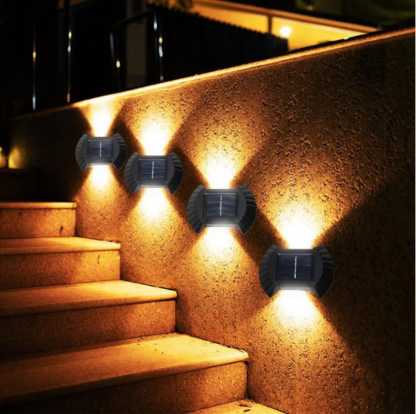 SET LAMPI SOLARE BIDIRECTIONALE SCOICA