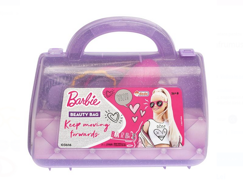 Geanta de Infrumusetare Colorata Barbie cu Accesorii