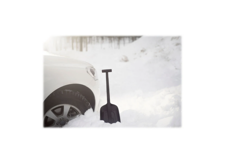 Lopata auto pentru zapada, Fiskars, fibra de sticla + racleta