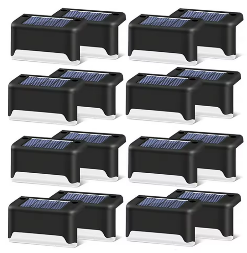 Lampa solară cu senzor de lumina pentru gard, scari, trepte sau balustrada