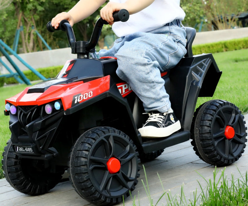 ATV Electric AT PERFORMANCE®, pentru Copii, 84x40x26Cm, Mp3 Player, USB, Lumini