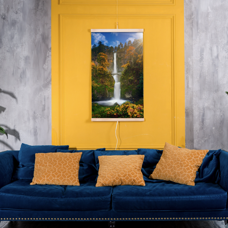 Panou radiant infrarosu, Trio Waterfall, 210/420 W, 1000 x 600 mm