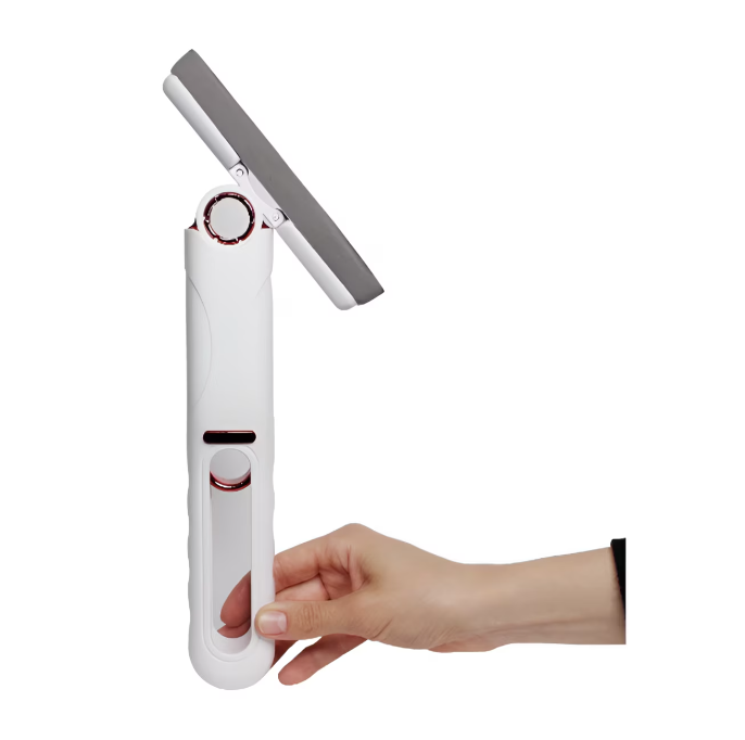 Mini mop pentru curatare, Plastic, 248 mm, Alb
