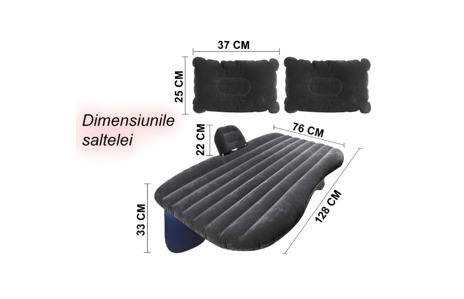 Saltea Auto Gonflabilă