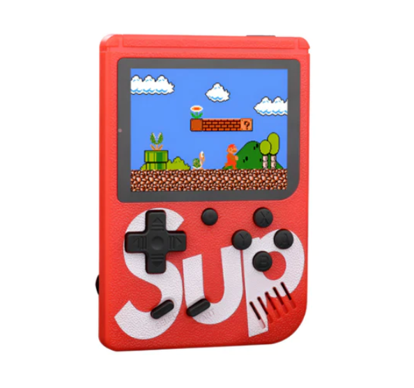 Consola Portabila SUP Game Box - 500 de Jocuri Retro Incorporate, Conectabila la TV