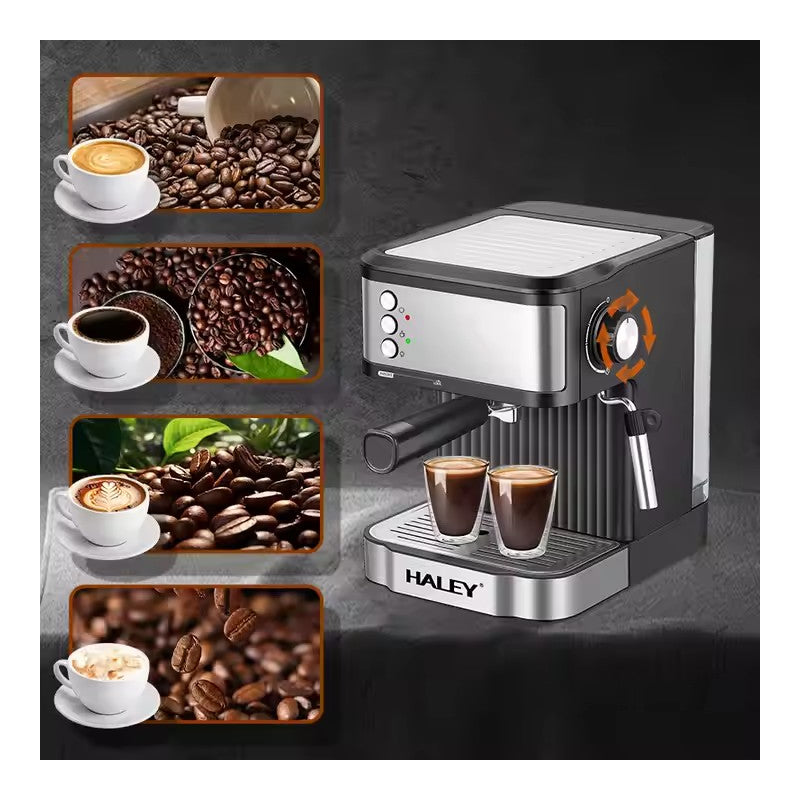 Espressor automat HALEY – 1.8 L, 850 W, 20 bar, design premium pentru cafea de barista acasa