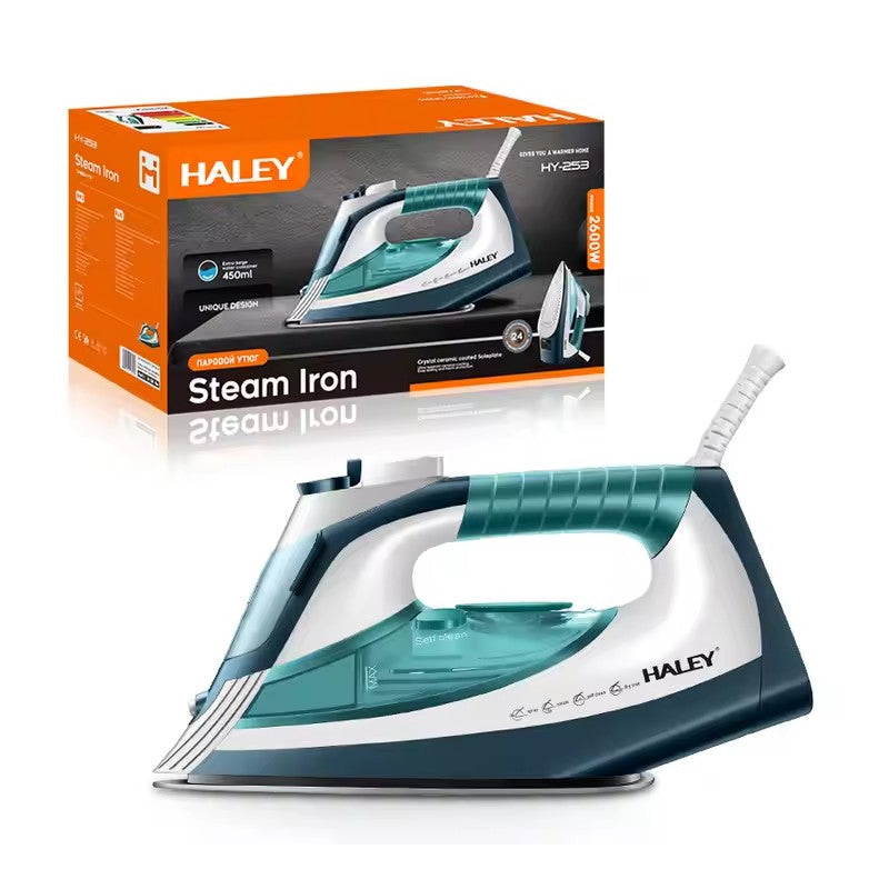 Fier de Calcat cu Abur HALEY 2200W, Talpa Ceramica, Temperatura Reglabila, Performanta Profesionala