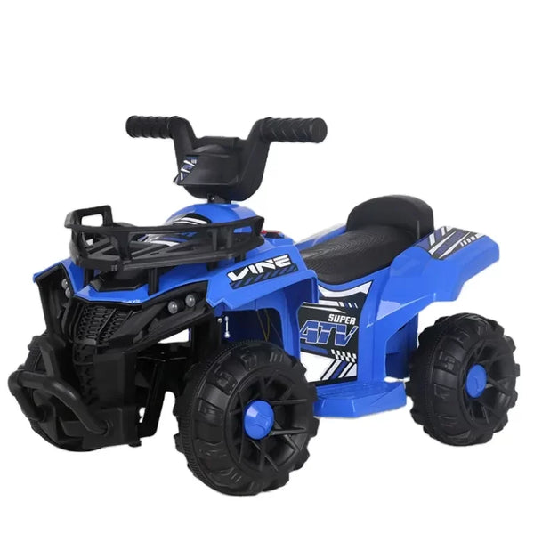 Vehicul Electric ATV, Quad pentru Copii, Homcom, Baterie Reincarcabila 6V, 2-6 Ani
