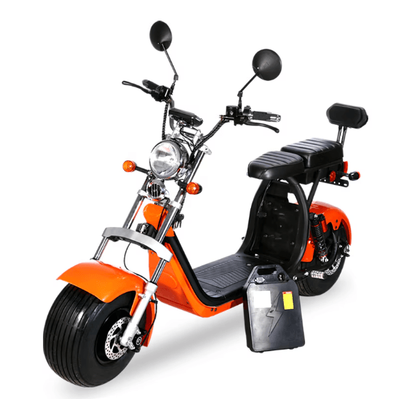 Scuter Electric, Autonomie 45 Km, Viteza maxima 50 km/h, Timp incarcare 5h, Baterie detasabila 20 Ah, Suspensie Fata-Spate, Putere motor 1500W