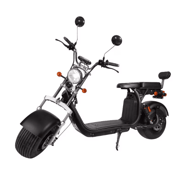 Scuter Electric, Autonomie 45 Km, Viteza maxima 50 km/h, Timp incarcare 5h, Baterie detasabila 20 Ah, Suspensie Fata-Spate, Putere motor 1500W