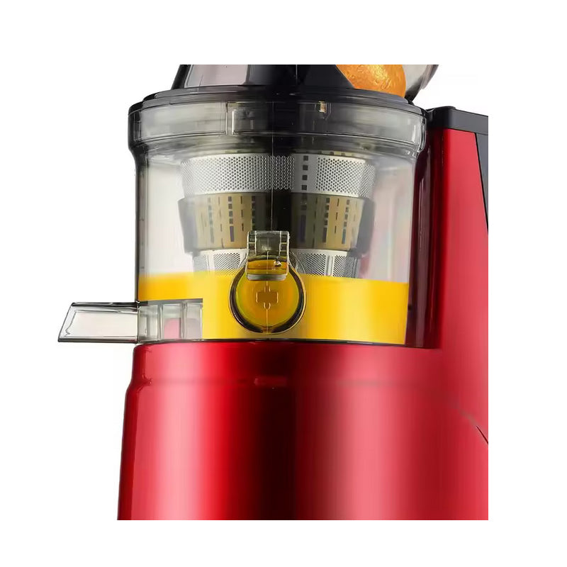 Storcator de Citrice Electric HALEY, stoarcere lenta, 150 W, 500 ml, Rosu/Negru