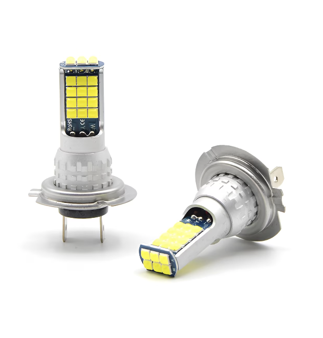 Set 2 x Becuri Auto H7, 30 LED