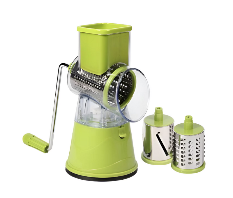 Razatoare Manuala Pentru Fructe Si Legume, Material Inox, Verde