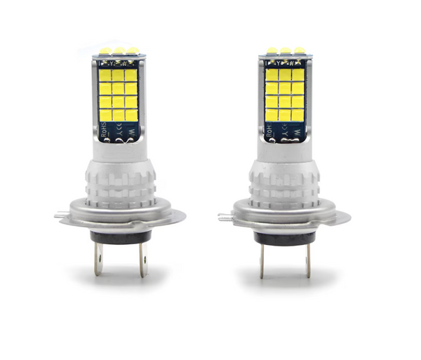 Set 2 x Becuri Auto H7, 30 LED