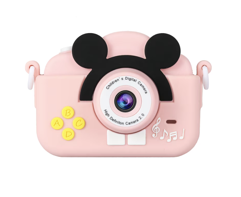 Camera foto/video pentru copii , ecran HD IPS, camera selfie, jocuri puzzle 