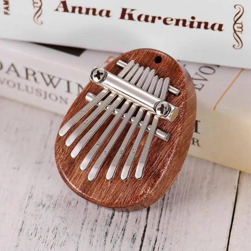 Instrument Muzical Mini Kalimba cu 8 Note