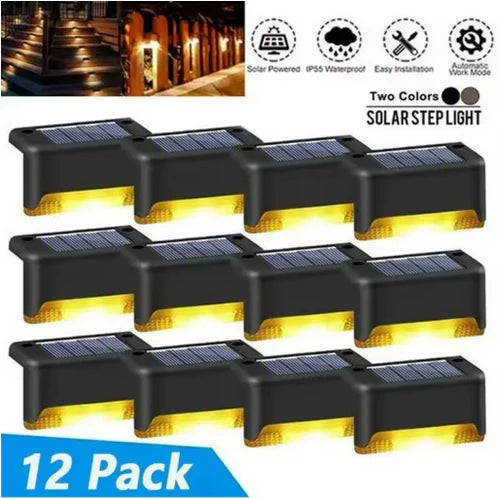 Set 10+2 lampi GRATIS pentru gard, scari sau balustrada