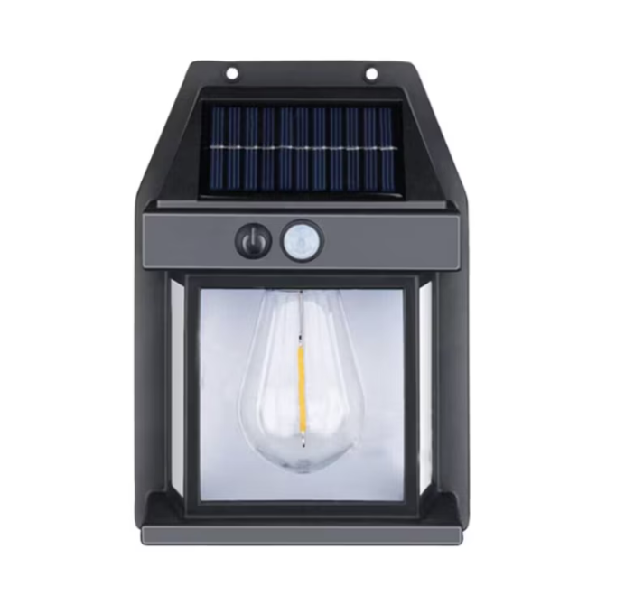 Lampa Led CB 888, cu senzor de lumina pentru perete putere 3W, negru