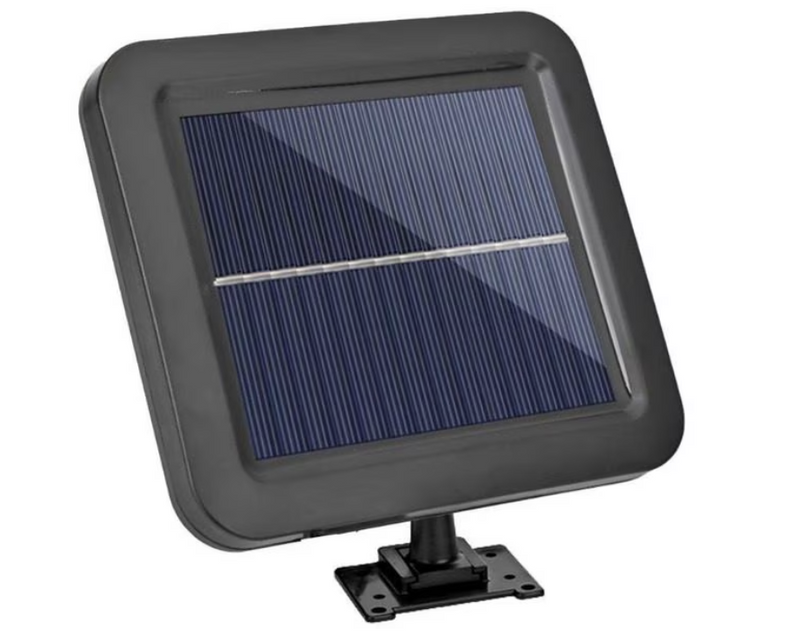 Lampa solara 128 x LED COB, senzor de miscare si panou solar, 10W