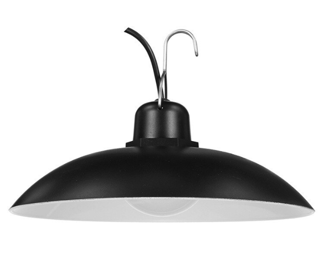 Lampa solara cu LED-uri impermeabila pentru exterior, cu 3 moduri de functionare, 30W, negru