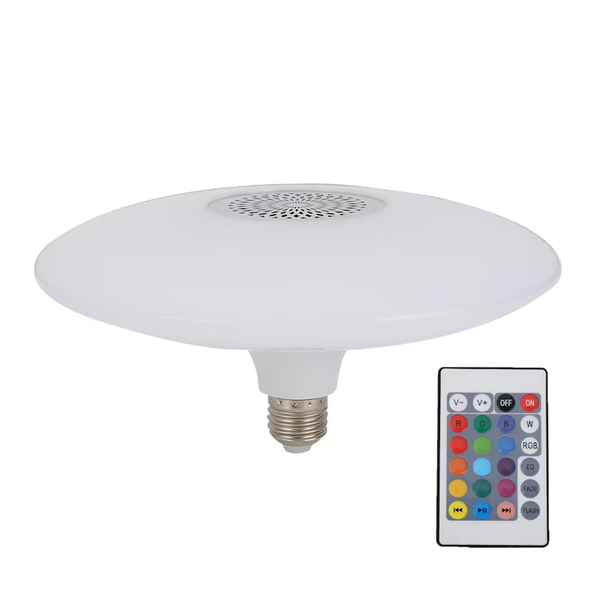 Smart bec cu RGB Difuzor, bluetooth si telecomanda