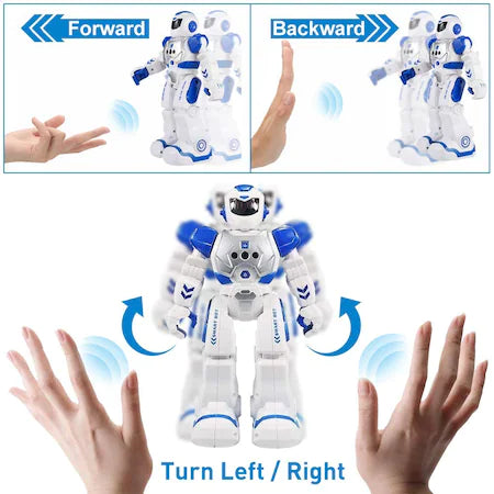 Robot Inteligent interactiv cu Telecomanda, Canta, danseaza si merge cu lumini LED