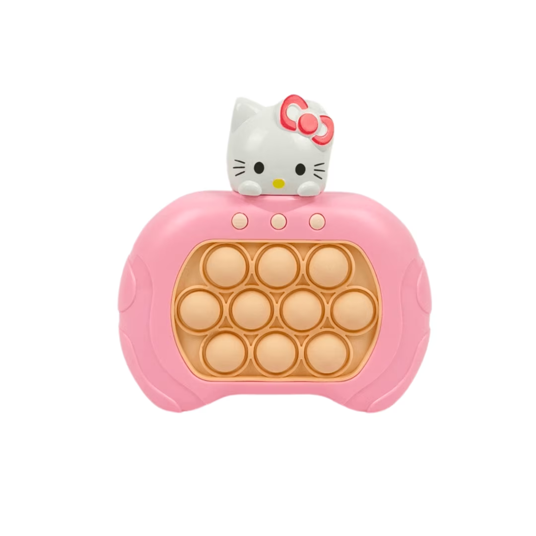 Joc interactiv Pop-It Consola, antistres, cu sunete si lumini 