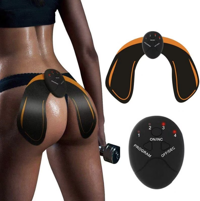 Aparat electrostimulare muschi 5 in 1, Fesieri, Aparat pentru Abdomen, Brate, Aparat cervical, Pilot, Anticelulitic, pentru Tonifierea Muschilor