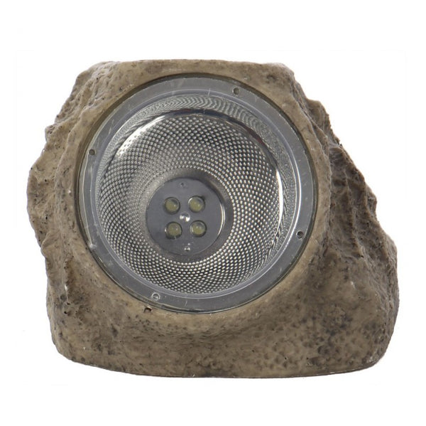Lampa solara LED Hoff, forma piatra, H 12.5 cm