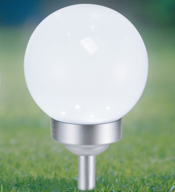 Lampa solara cu 4 LED-uri Hoff, glob, 2 in 1, H 35 cm