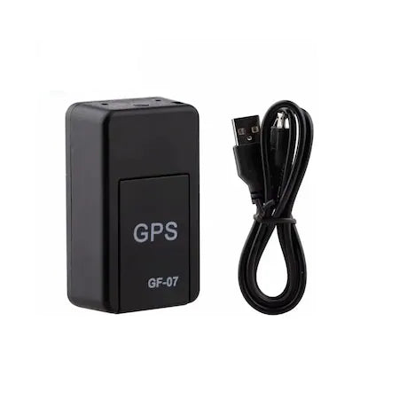 Dispozitiv mini GF-07, Localizare GPS, Compatibil cu iOS/Android, 35x20x14 mm, Negru
